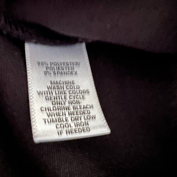 GUC! Loft Tank w/Scalloped Eyelet Hem - Black - Size Medium - Picture 3 of 3